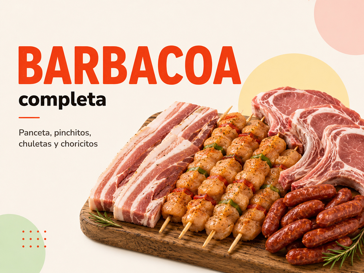 Complete barbecue selection