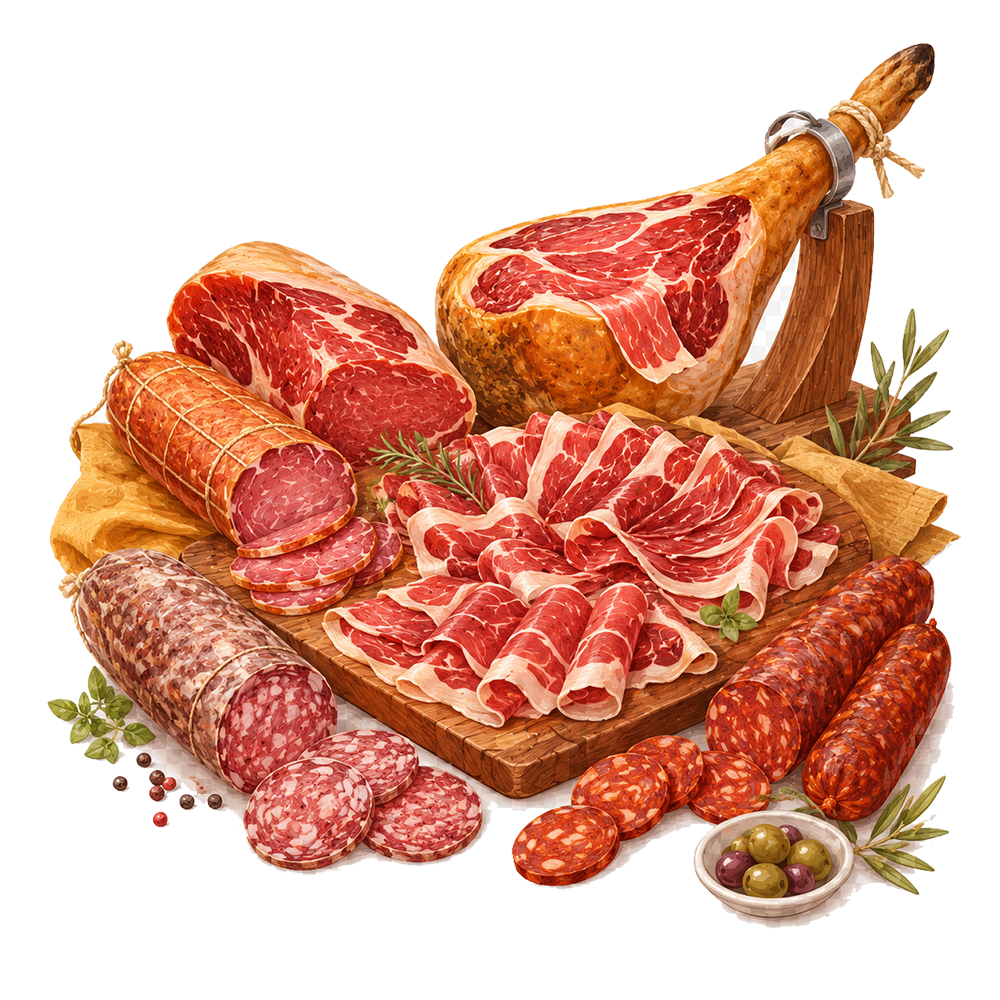 Iberian cured products